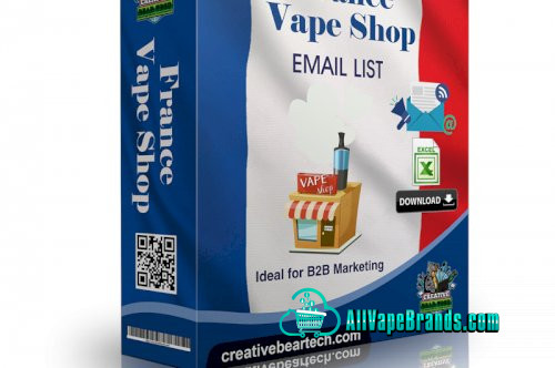 France Vape Shop Database
