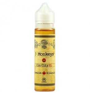 3 MONKEYS PREMIUM E-LIQUIDS - CINCITY
