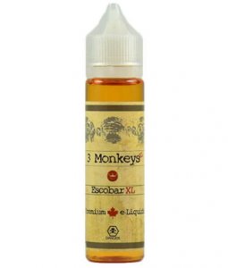 3 MONKEYS PREMIUM E-LIQUIDS - ESCOBAR