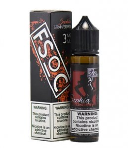 50 SHADES OF CUSTARD EJUICE - SOPHIA STRAWBERRY