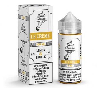 A FINAL COURSE EJUICE - LE CREME