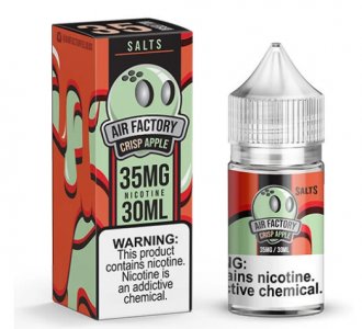 AIR FACTORY ELIQUID SALT - CRISP APPLE