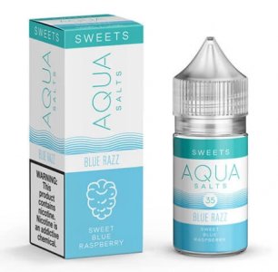 AQUA EJUICE SALTS - BLUE RAZZ