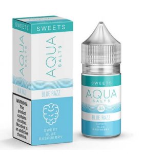 AQUA EJUICE SALTS - BLUE RAZZ