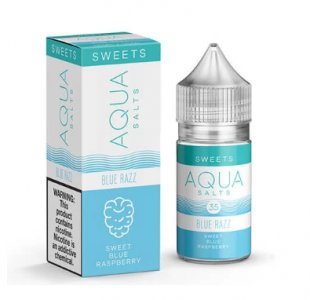 AQUA EJUICE SALTS - BLUE RAZZ
