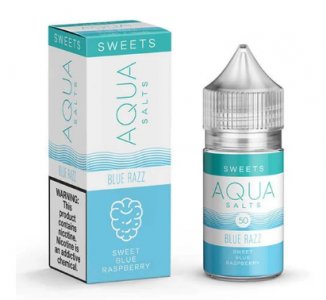 AQUA EJUICE SALTS - BLUE RAZZ