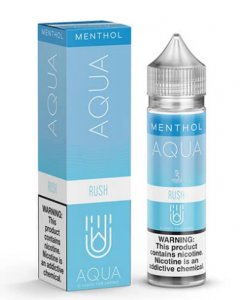 AQUA MENTHOL EJUICE - RUSH