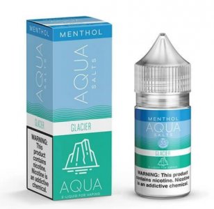 AQUA MENTHOL EJUICE SALTS - GLACIER