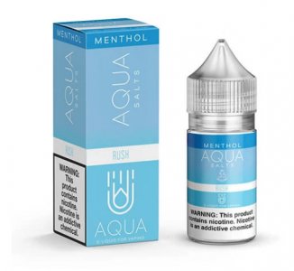 AQUA MENTHOL EJUICE SALTS - RUSH