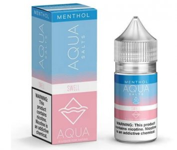 AQUA MENTHOL EJUICE SALTS - SWELL