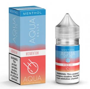 AQUA MENTHOL EJUICE SALTS - MOMENTUM