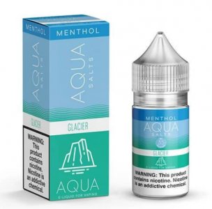 AQUA MENTHOL EJUICE SALTS - GLACIER