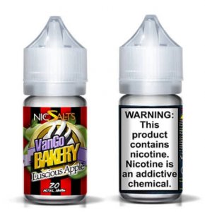 BAKERY EJUICE BY VANGO VAPES SALT - LUSCIOUS APPLE