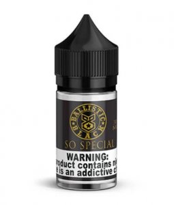 BALLISTIC BLACK BY BALLISTIC VAPE SALTS - SO SPECIAL SALT