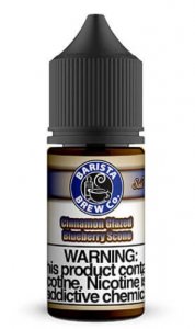 BARISTA BREW CO SALTS - CINNAMON GLAZED BLUEBERRY SCONE