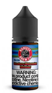 BARISTA BREW CO SALTS - FROZEN STRAWBERRY WATERMELON REFRESHER