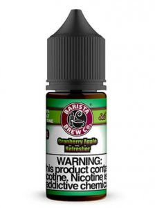 BARISTA BREW CO SALTS - CRANBERRY APPLE REFRESHER