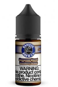 BARISTA BREW CO SALTS - CINNAMON GLAZED BLUEBERRY SCONE