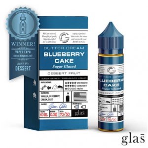 BASIX SERIES BY GLAS E-LIQUID - BLUEBERRY CAKE