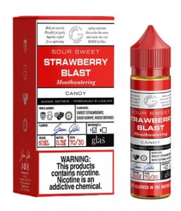 BASIX SERIES BY GLAS E-LIQUID - STRAWBERRY BLAST