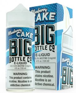 BIG BOTTLE CO. E-JUICE - BLUEBERRY CAKE