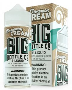BIG BOTTLE CO. E-JUICE - CINNAMON CREAM