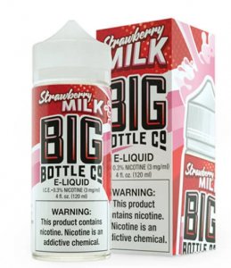 BIG BOTTLE CO. E-JUICE - STRAWBERRY MILK