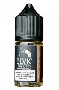 BLVK UNICORN SALT E-JUICE - VANILLA CUSTARD