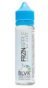 FRZN BY BLVK UNICORN E-JUICE - FRZN APPLE