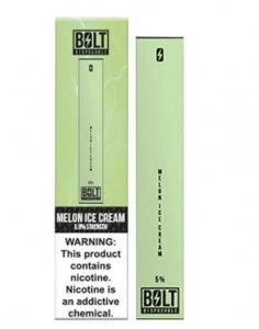 BOLT - DISPOSABLE VAPE DEVICE - MELON ICE CREAM