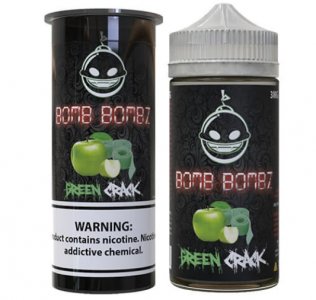 BOMB BOMBZ PREMIUM E-LIQUID - GREEN CRACK