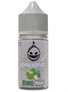 BOMB BOMBZ PREMIUM E-LIQUID SALTNIC SERIES - GREEN CRACK