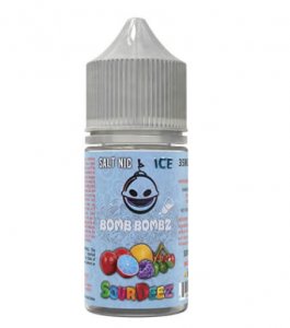 BOMB BOMBZ PREMIUM E-LIQUID SALTNIC SERIES - SOUR DEEZ ICE
