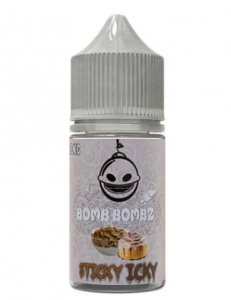 BOMB BOMBZ PREMIUM E-LIQUID SALTNIC SERIES - STICKY ICKY