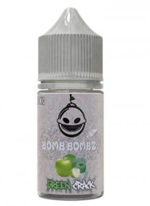 BOMB BOMBZ PREMIUM E-LIQUID SALTNIC SERIES - GREEN CRACK