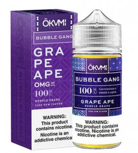 BUBBLE GANG E-LIQUID - GRAPE APE ICE