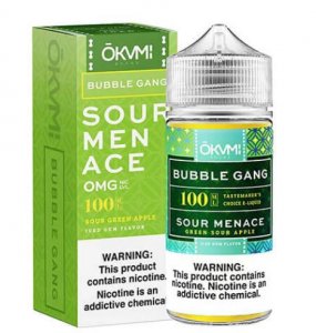 BUBBLE GANG E-LIQUID - SOUR MENACE ICE