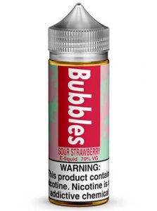 BUBBLES BY SOVEREIGN JUICE CO - SOUR STRAWBERRY