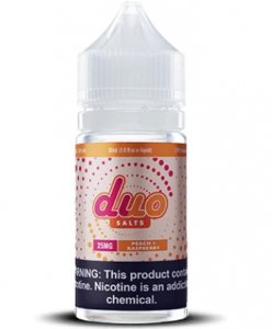 BURST DUO ELIQUID SALTS - PEACH RASPBERRY