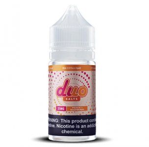 BURST DUO ELIQUID SALTS - PEACH RASPBERRY