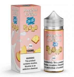 BY THE POUND E-LIQUID - PEACHES AND CREAM