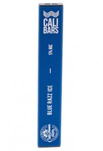 CALI BARS - DISPOSABLE VAPE DEVICE - BLUE RAZZ ICE