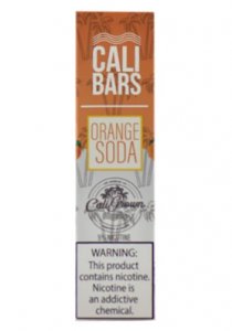 CALI BARS - DISPOSABLE VAPE DEVICE - ORANGE SODA