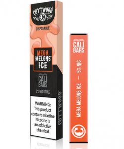CALI BARS X CUTTWOOD - DISPOSABLE VAPE DEVICE - MEGA MELONS ICE