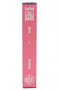 CALI BARS - DISPOSABLE VAPE DEVICE - PEACH ICE
