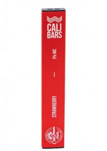 CALI BARS - DISPOSABLE VAPE DEVICE - STRAWBERRY