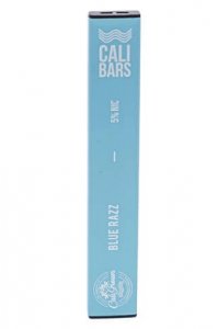 CALI BARS - DISPOSABLE VAPE DEVICE - BLUE RAZZ