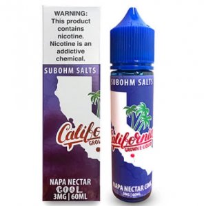 CALIFORNIA GROWN E-LIQUIDS COOL SERIES - NAPA NECTAR COOL