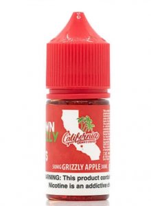 CALIFORNIA GROWN E-LIQUIDS SALTS - GRIZZLY APPLE SALT