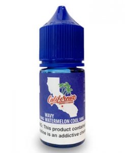 CALIFORNIA GROWN E-LIQUIDS COOL SERIES SALTS - WAVY WATERMELON COOL